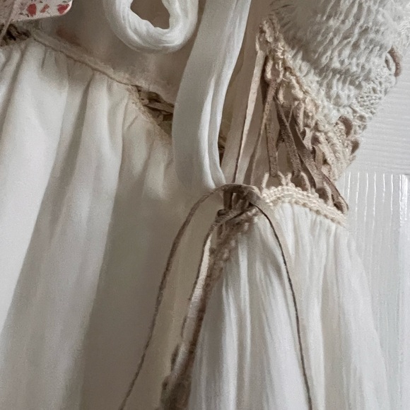 Free People Lace Up Bridal Dress - Picture 10 of 14